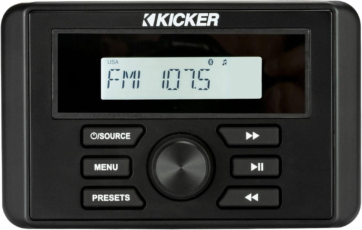Waterproof Marine Radio with Dash Kit I4103