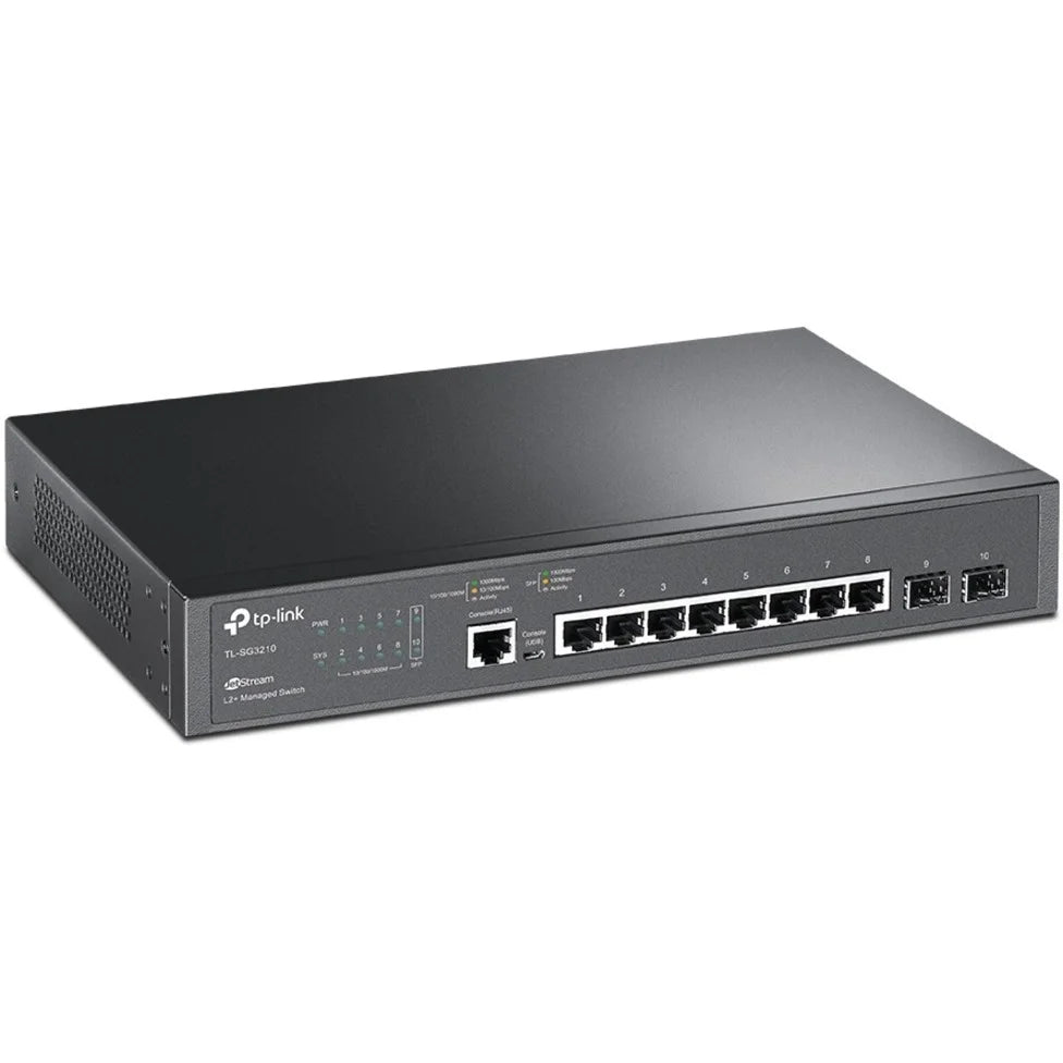 8-Port Gigabit L2+ Managed Switch with 2 SFP Slots J956858