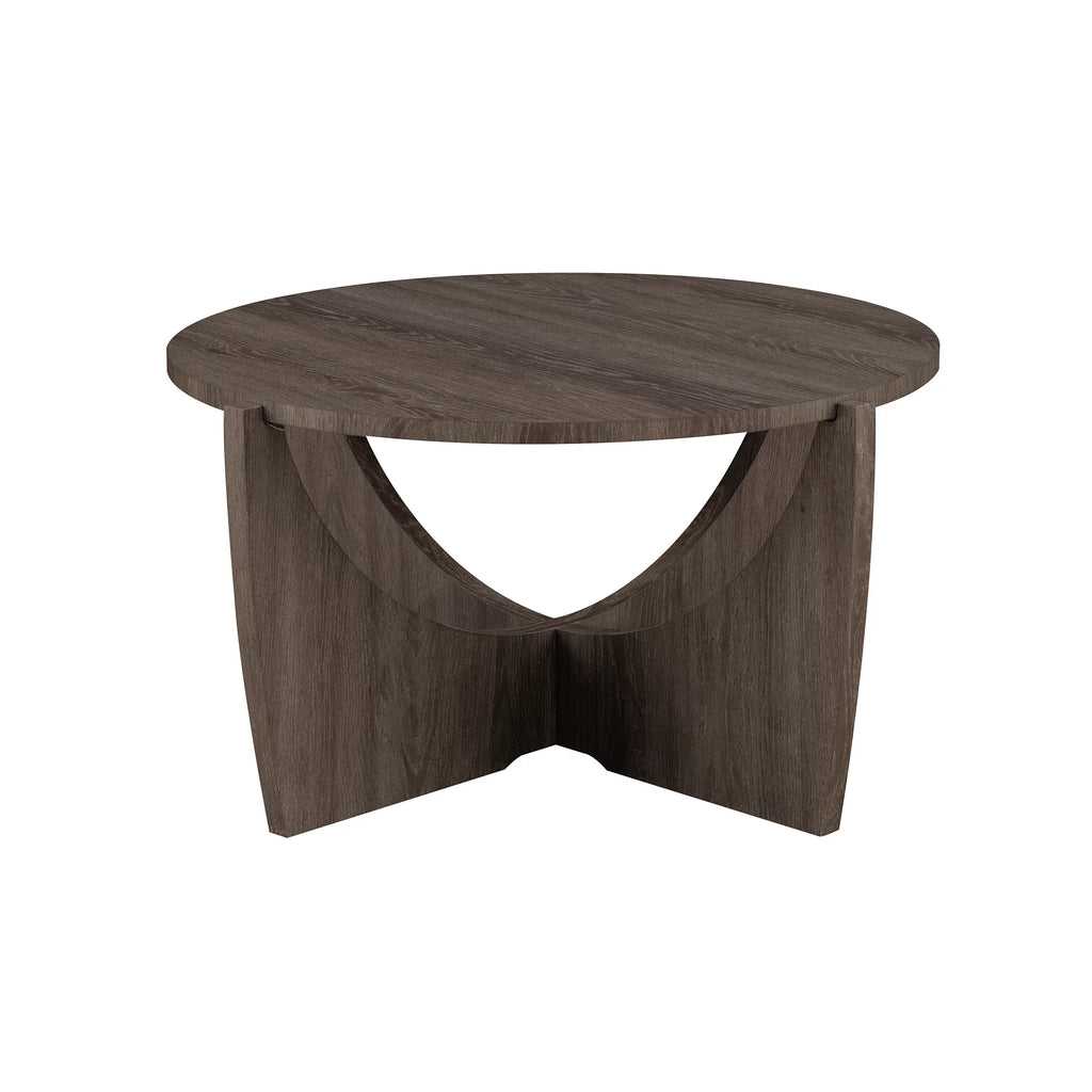 28" Modern Glam Arch-Base Coffee Table O61127