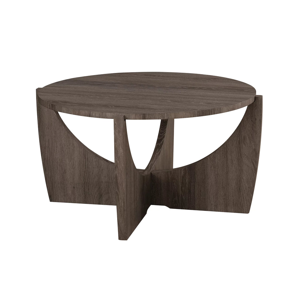 28" Modern Glam Arch-Base Coffee Table O61127