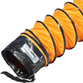 Orange Ventilation Duct Hose 8ID x 25' Length O22492