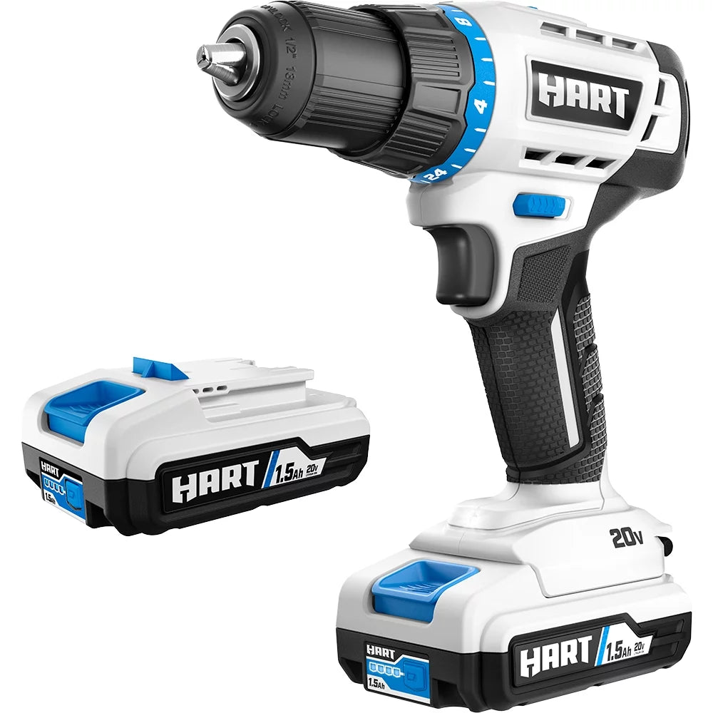 Cordless 1/2-inch Drill/Driver Kit with 2 Batteries G360