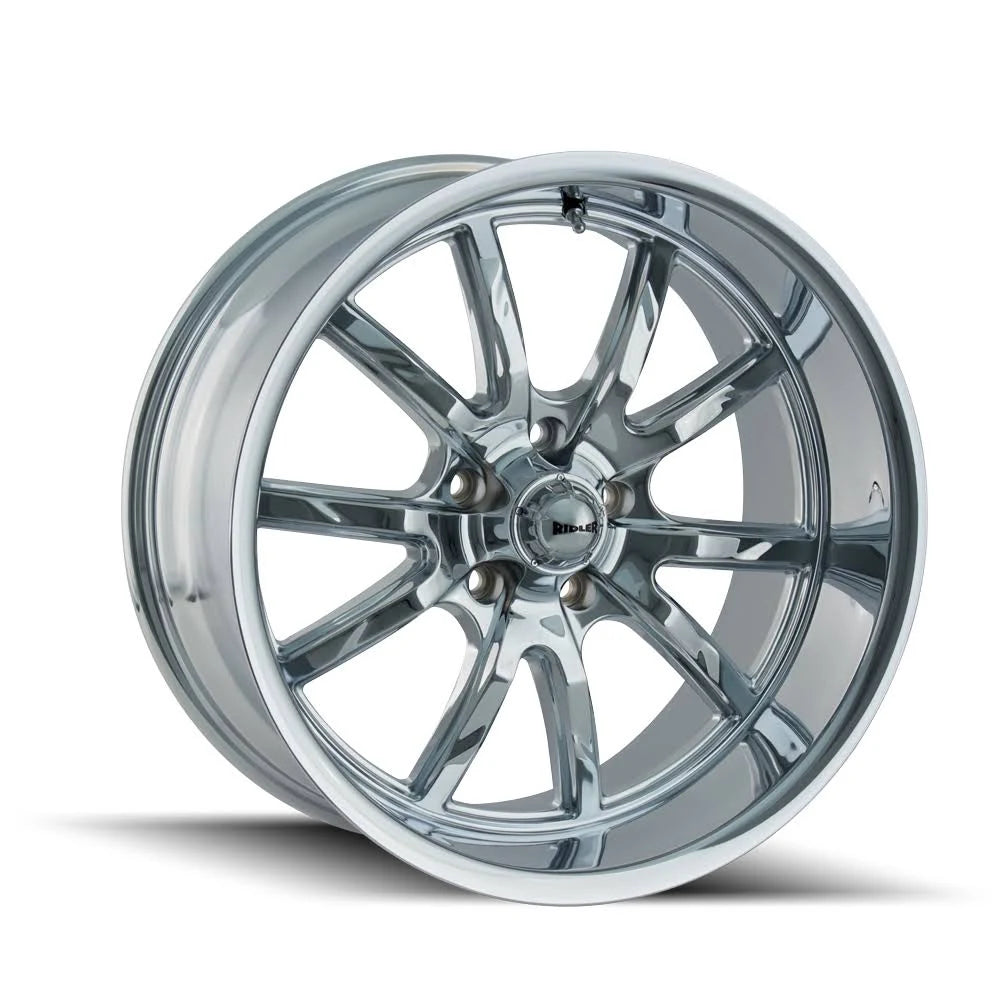 22x9.5 5x120 +18mm Chrome Wheel Rim T1993