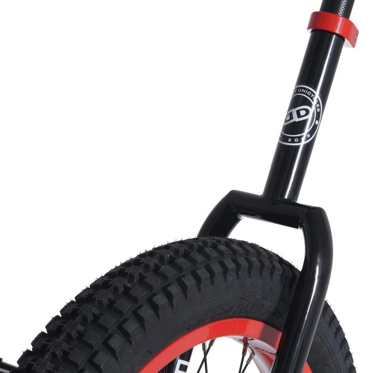 19'' Black Red Rims Unicycle K2934