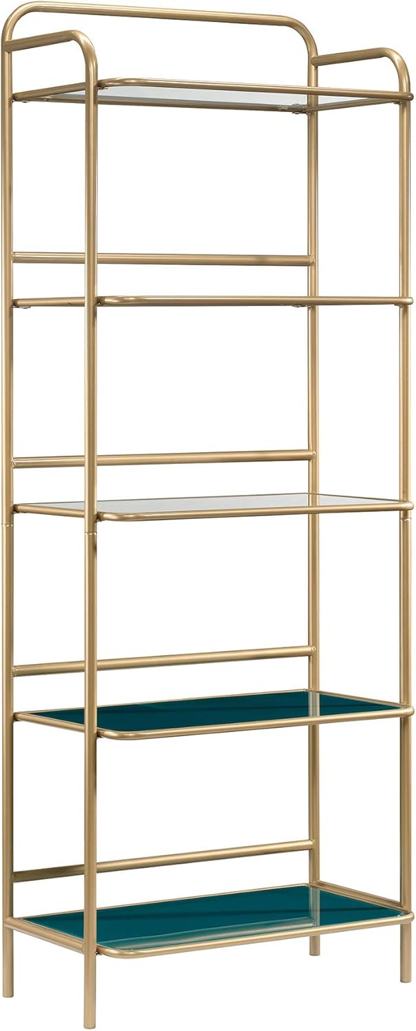Bookcase, Satin Gold Finish R79641