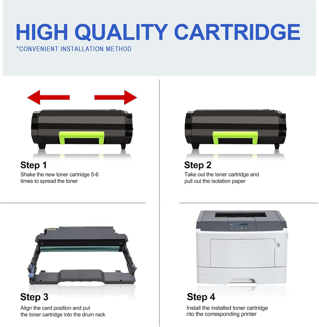 Compatible Remanufactured Black Toner Cartridge X177