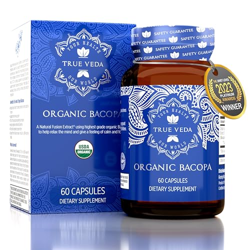 Organic Bacopa Monnieri 60 Capsules O98244