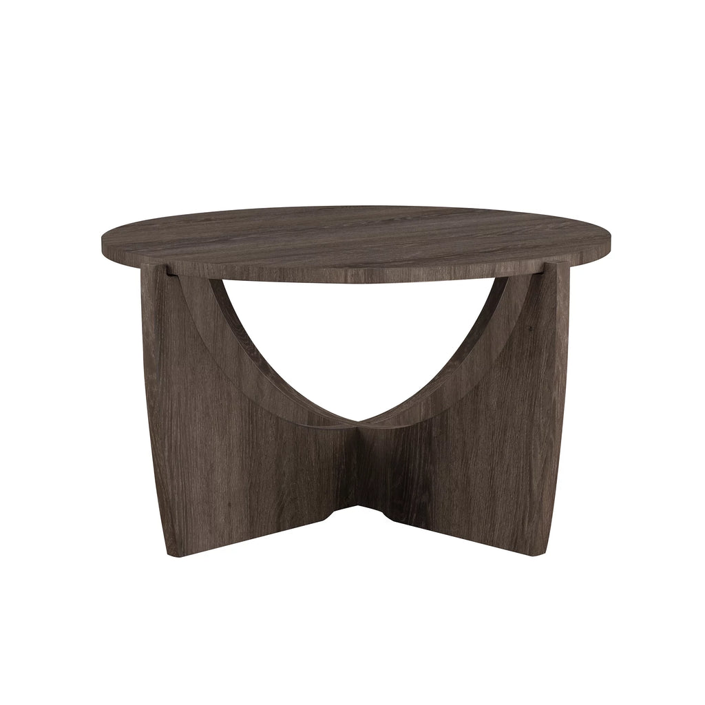 28" Modern Glam Arch-Base Coffee Table O61127