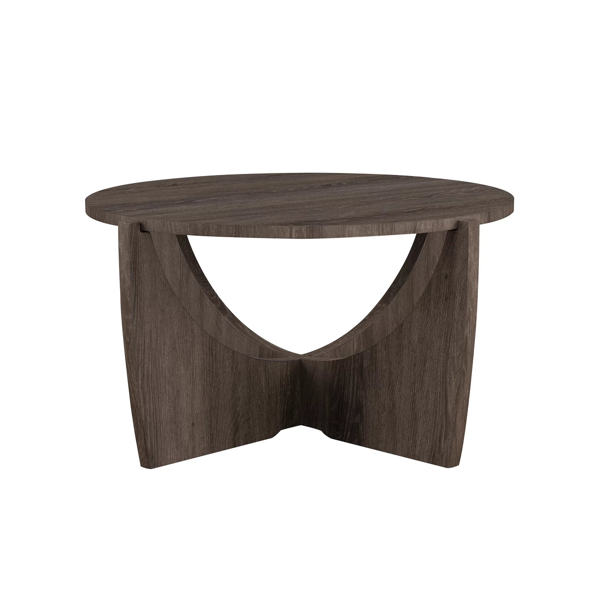 28" Modern Glam Arch-Base Coffee Table O61127