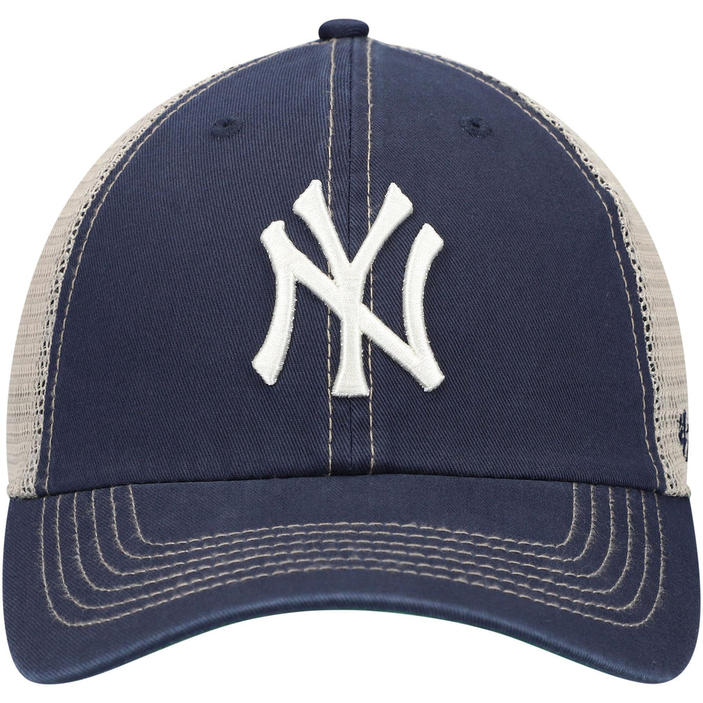 Men's Navy Trucker Snapback Hat C1237