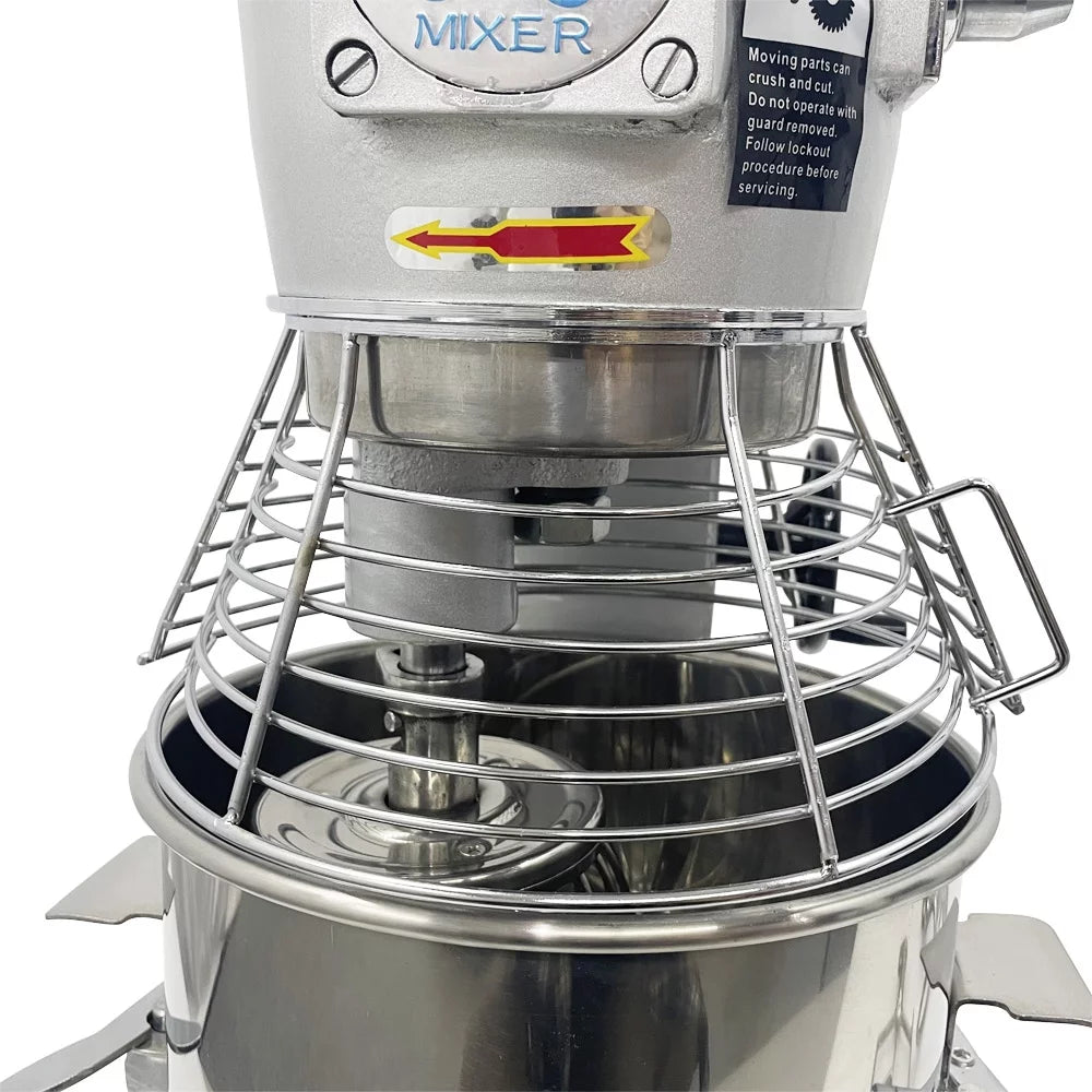 Commercial Dough Mixer 11Qt 3 Speed Stainless Steel G4794
