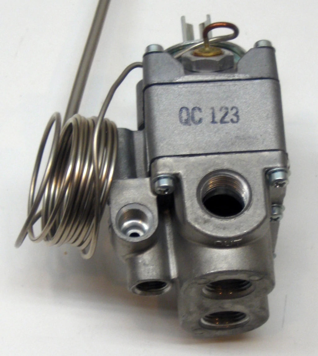 Gas Thermostat, 3/8 in Pipe, 150 to 550 F D883737