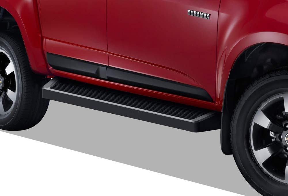 6in Black Running Boards R60757