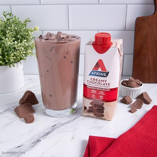 Creamy Chocolate Protein Shake 23g Protein 12 Count B726