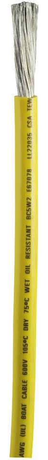 Yellow 2 AWG Battery Cable 100' D466432