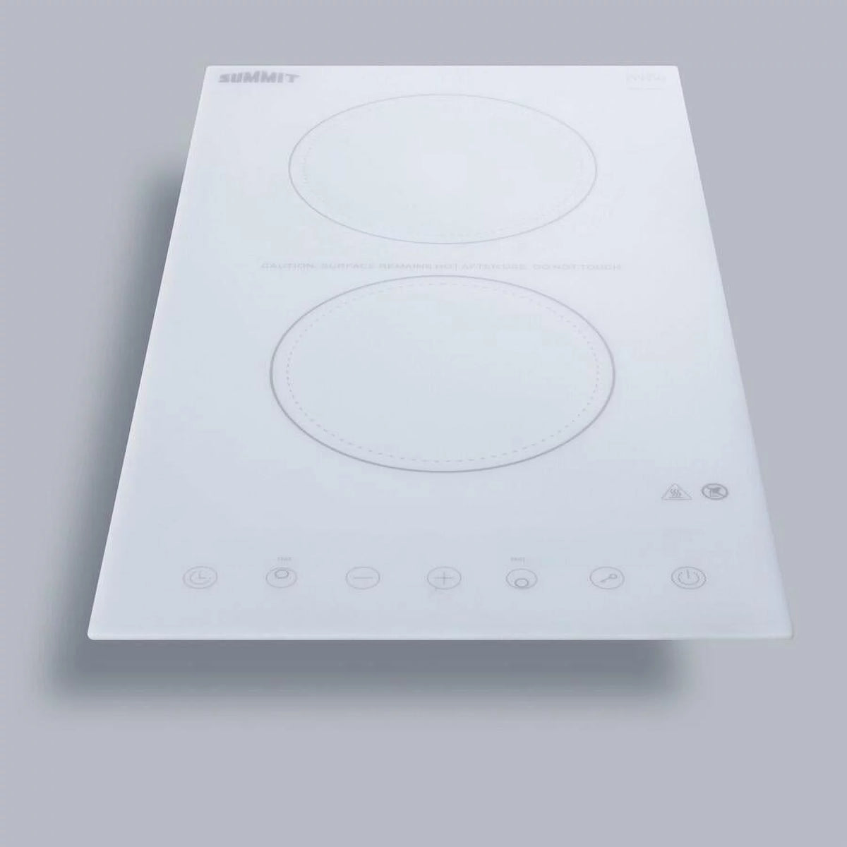 2-Burner Electric Cooktop in Black T78628