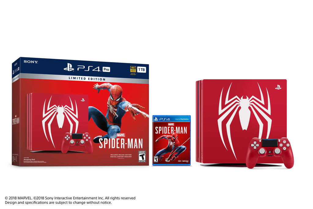 Red 1TB PS4 Pro Bundle N813340