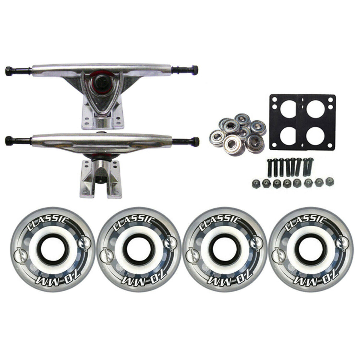70mm Clear Wheel Pack J357