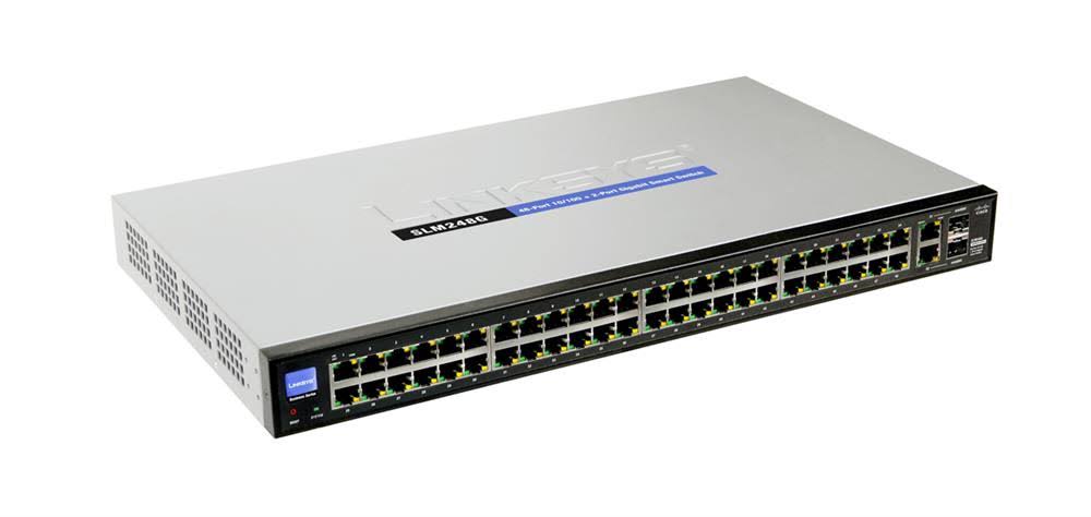48-Port 10/100 + 2-Port Gigabit Smart Switch Q749