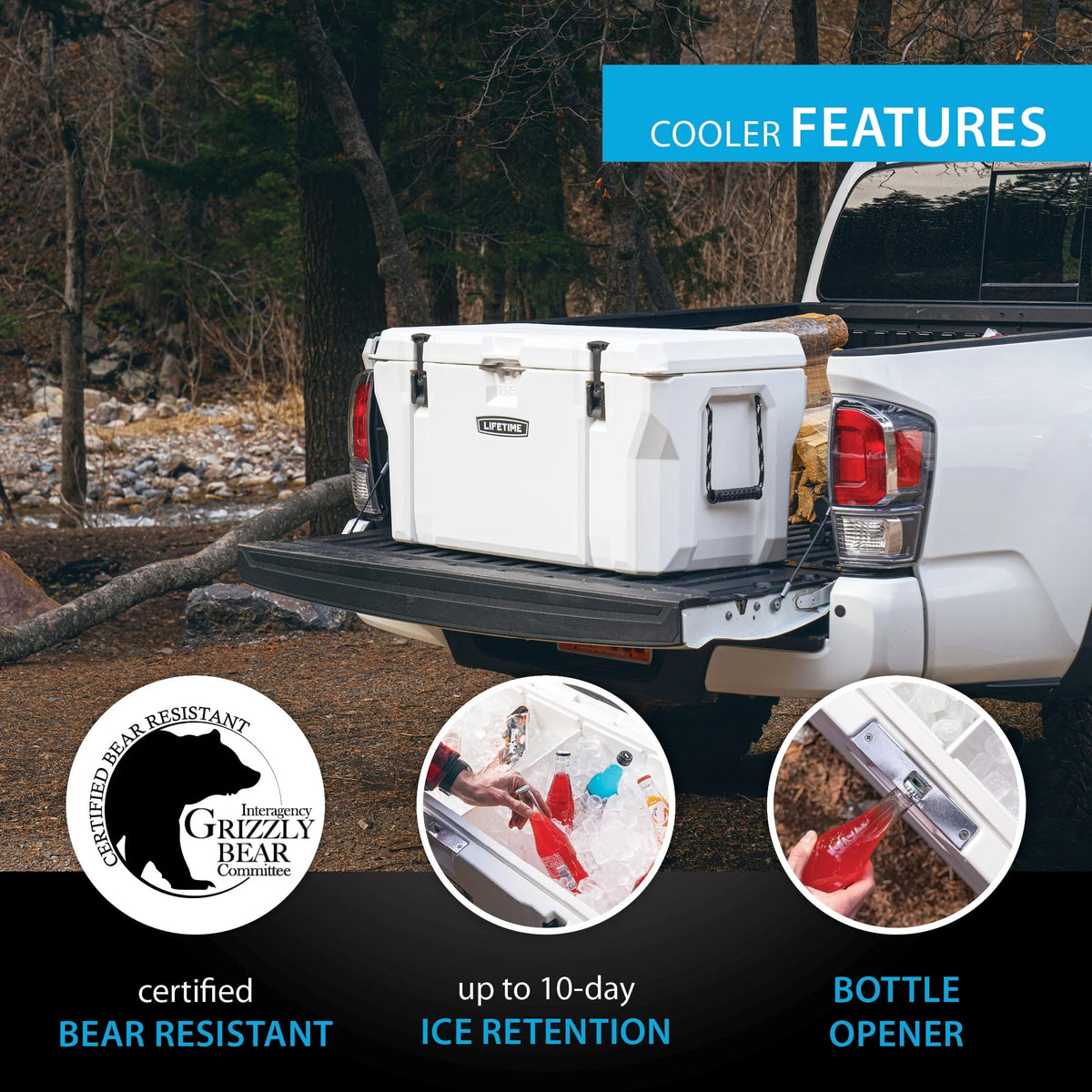 115 Quart Polyethylene Cooler Q210