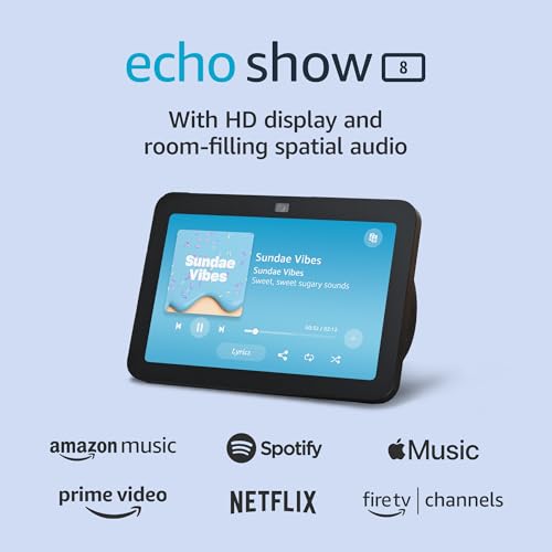 Charcoal Amazon Echo Show 8 C173