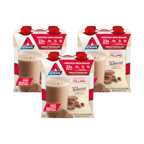 Creamy Chocolate Protein Shake 23g Protein 12 Count B726