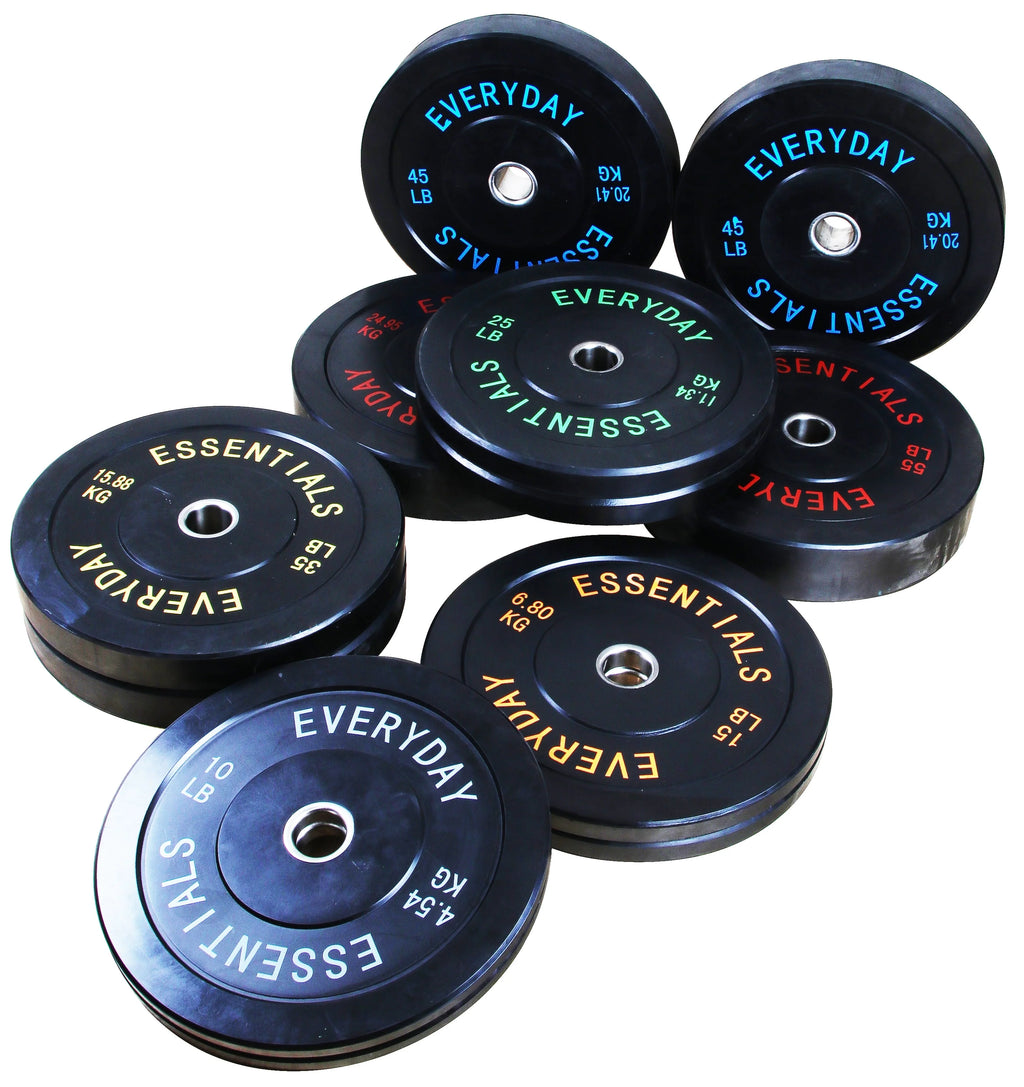 Black 10 lbs Bumper Plate with Steel Hub B6399