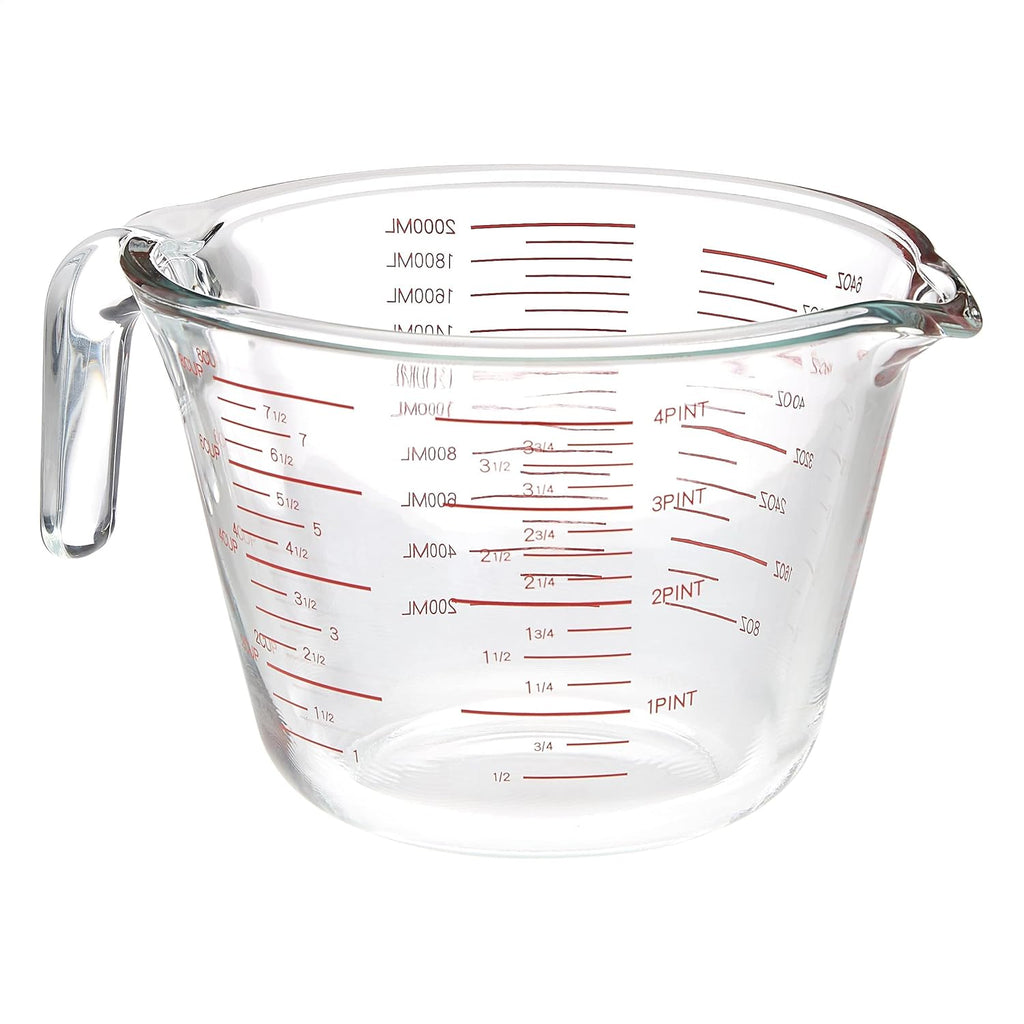 Glass Measuring Cup, 8 Cup Capacity, Transparent A6517