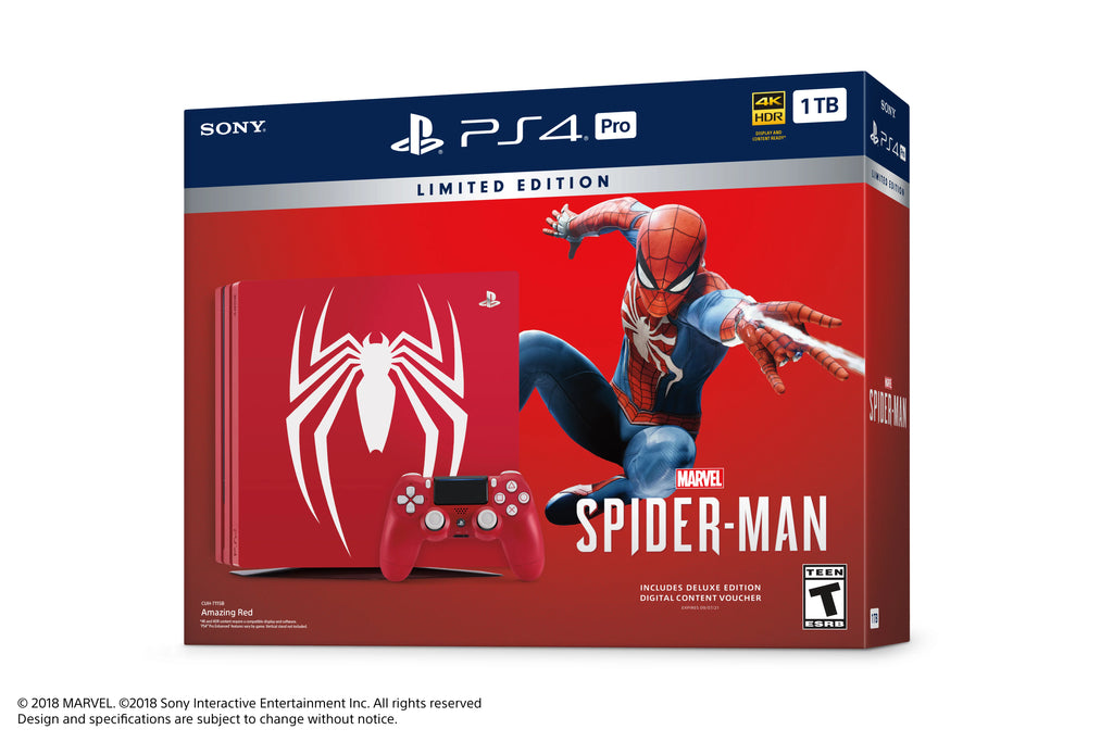 Red 1TB PS4 Pro Bundle N813340