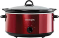 Red 7 Quart Electric Slow Cooker with Removable Ceramic Bowl G122146