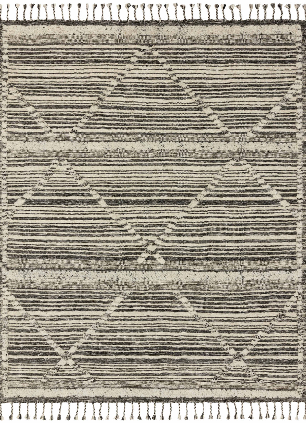 Ivory Charcoal 9'6 x 13'6 Rug N63887