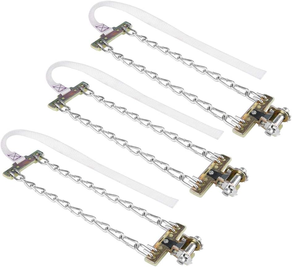 3pcs Steel Tire Chain for Car Truck SUV E54477