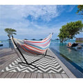 2 Person Double Hammock with 9 ft Steel Stand and Carrying Case X92108