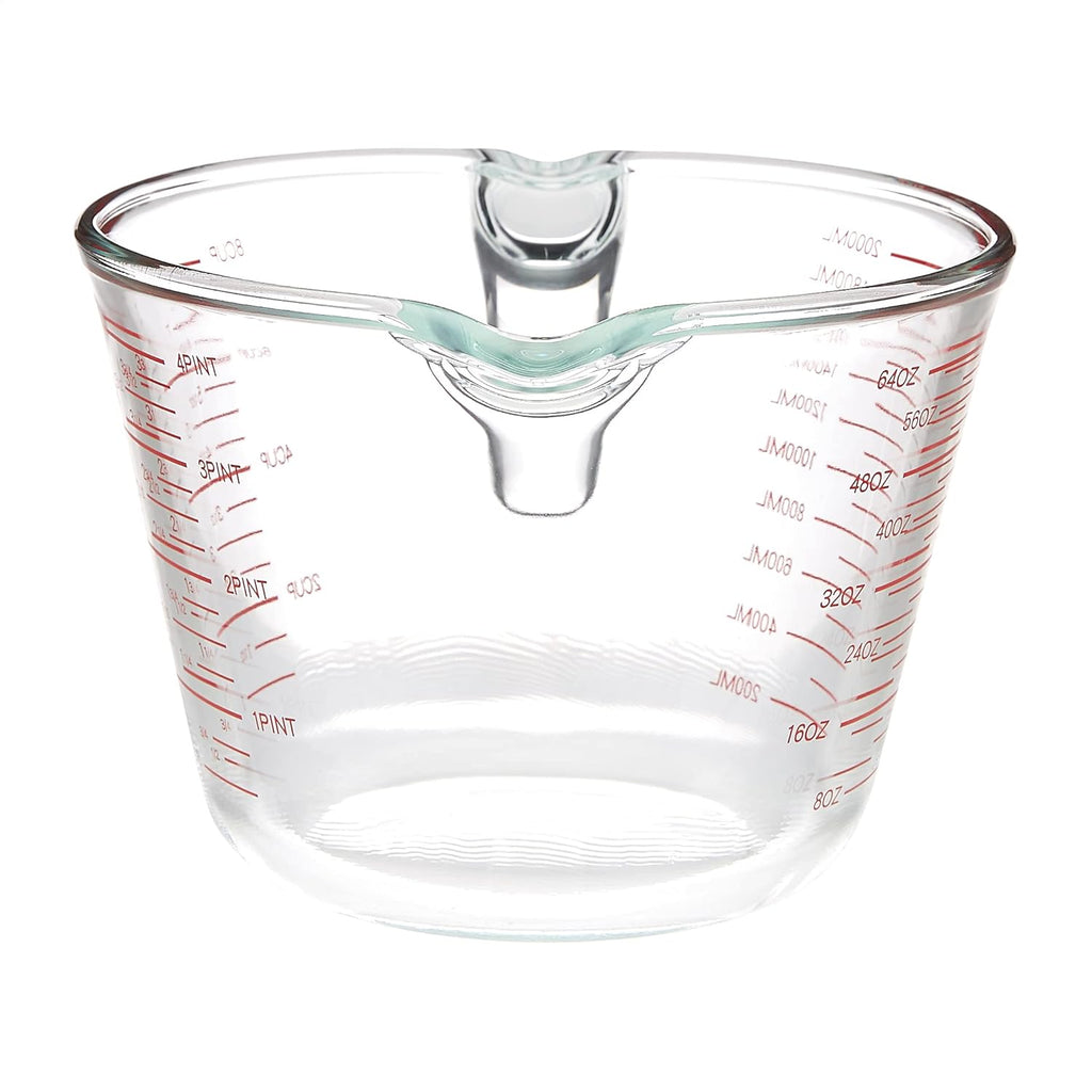 Glass Measuring Cup, 8 Cup Capacity, Transparent A6517