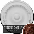 Hand-Painted Antique Copper Ceiling Medallion G397