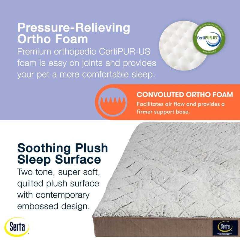 Quilted Pillowtop Pet Bed V6528