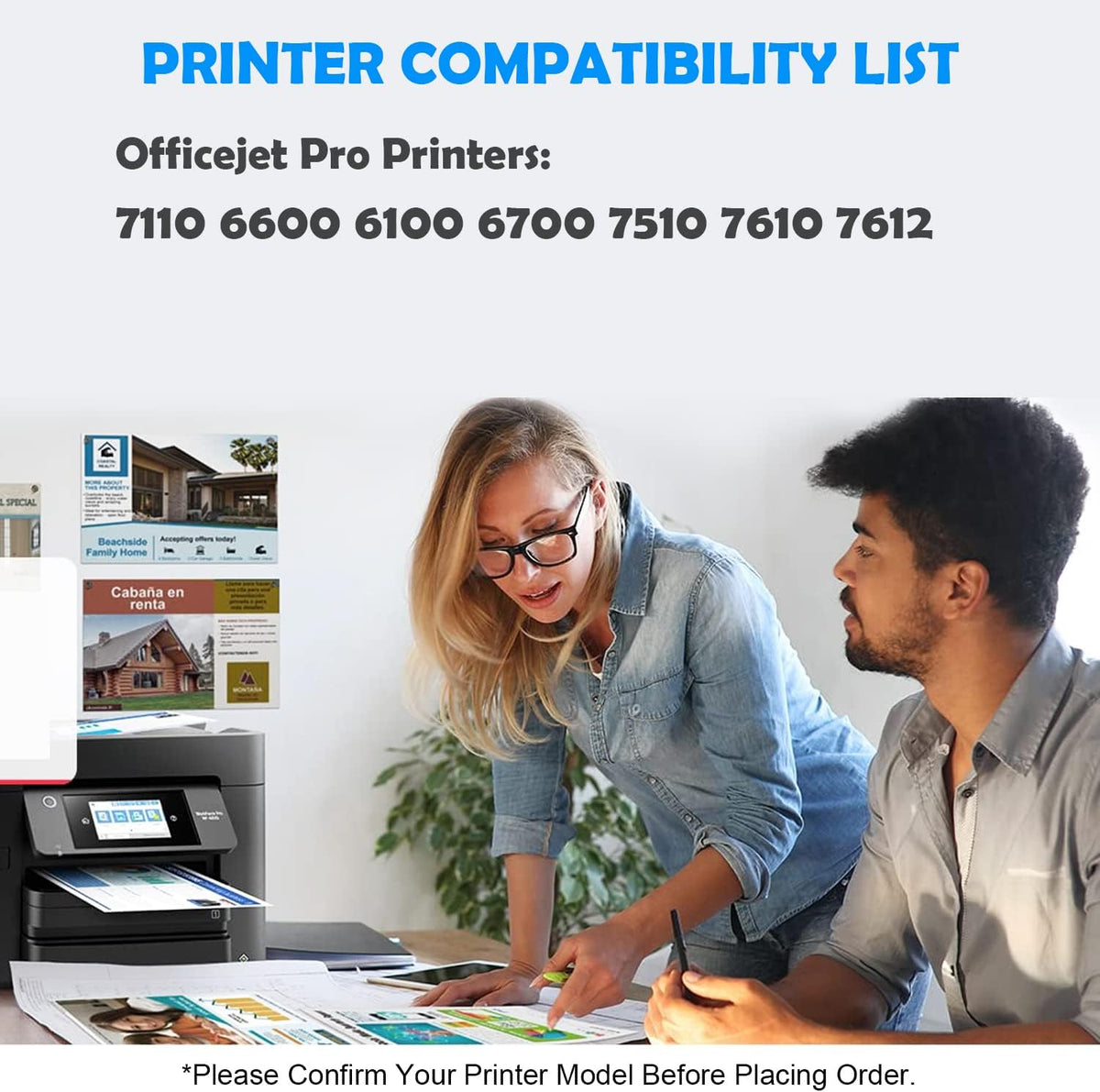 Compatible Ink Cartridges for HP 952 952XL Replacement High Yield 5 Pack H1965