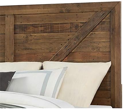 King Bed Solid Wood W43289