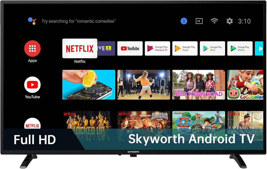 55-inch 4K UHD Android Smart LCD TV with Voice Remote V5336