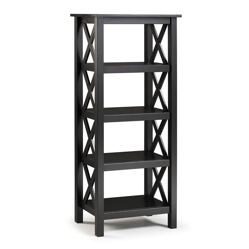 Black Wood Bookcase M262