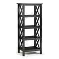 Black Wood Bookcase M262