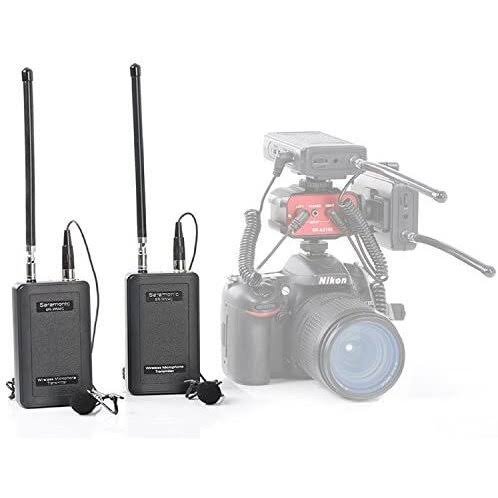 Wireless 4-Channel VHF Lavalier Omnidirectional Microphone System Y3400