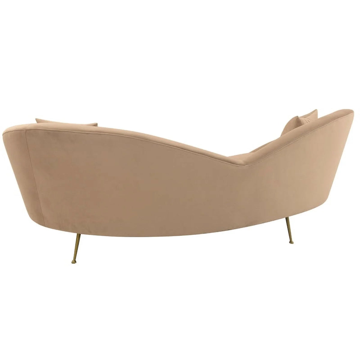 Upholstered Fabric and Metal Sofa J89972