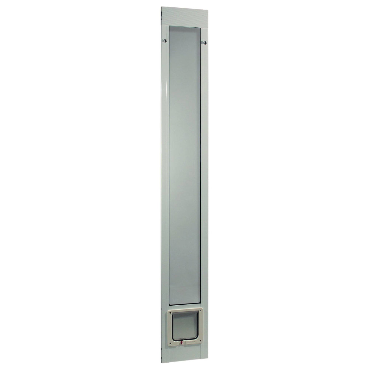White Cat Flap Patio Pet Door R56641