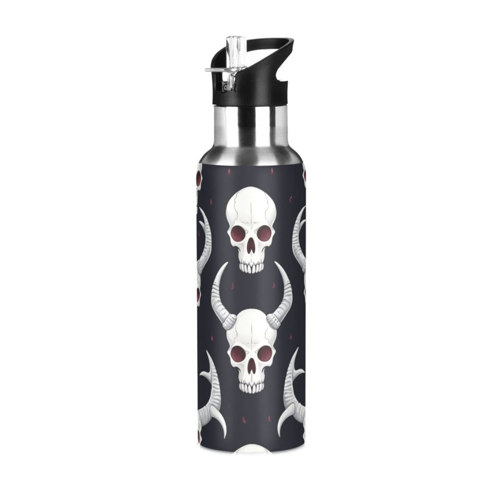 Insulated Stainless Steel Water Bottle with Straw Lid, 20 oz R589155