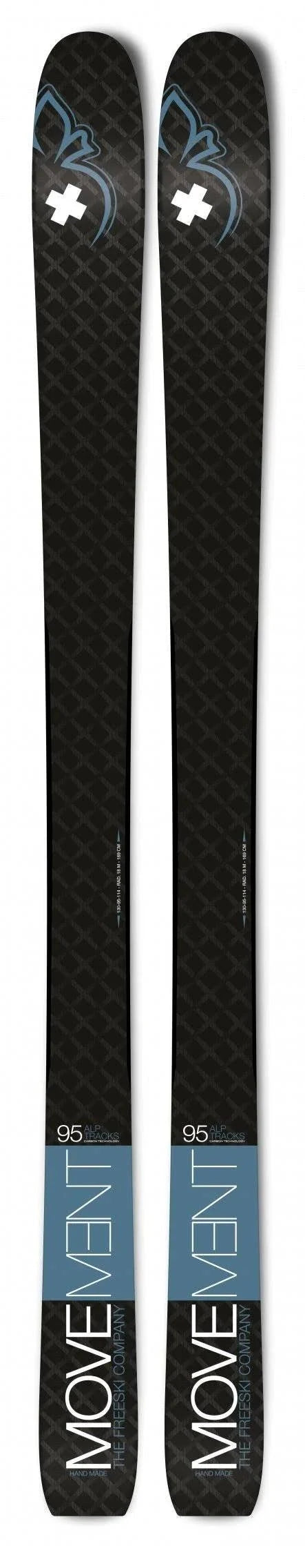 Movement Alp TRACKS 95 Ski - 185cm D1377