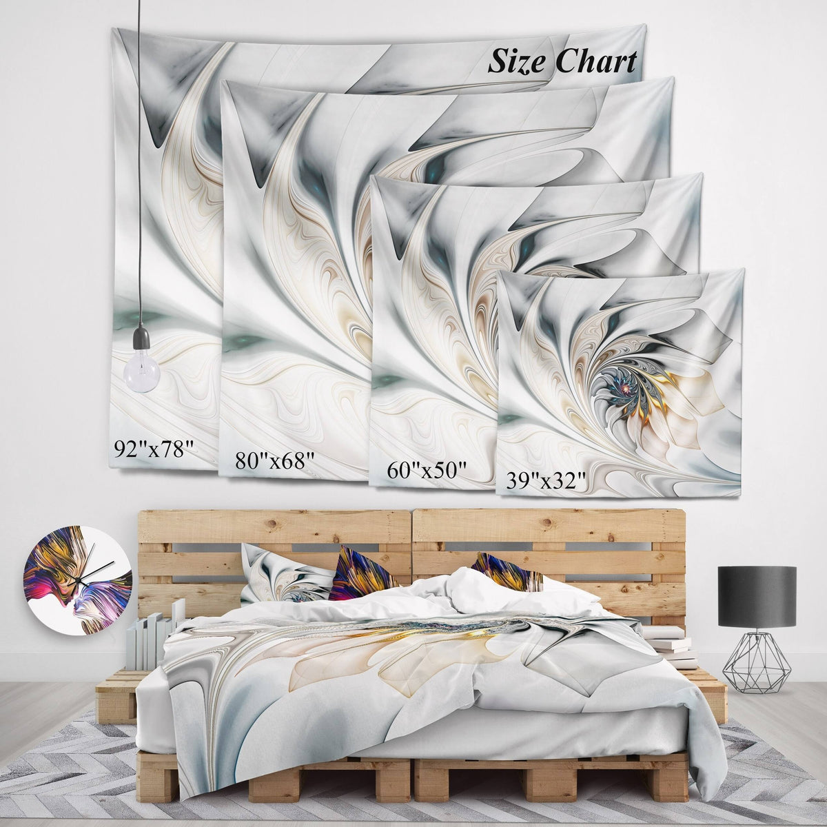 Landscape Wall Tapestry 92 in. x 78 in. X627