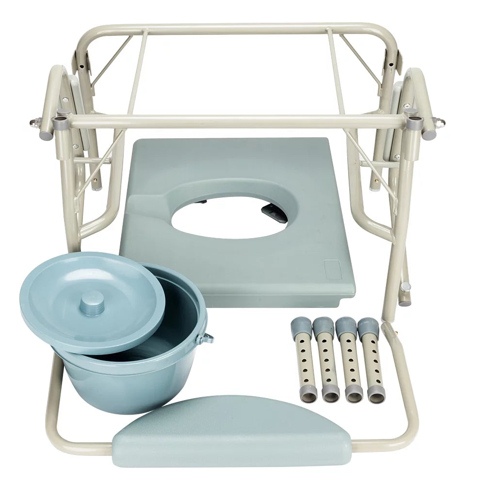 Bariatric Drop-Arm Commode C6460