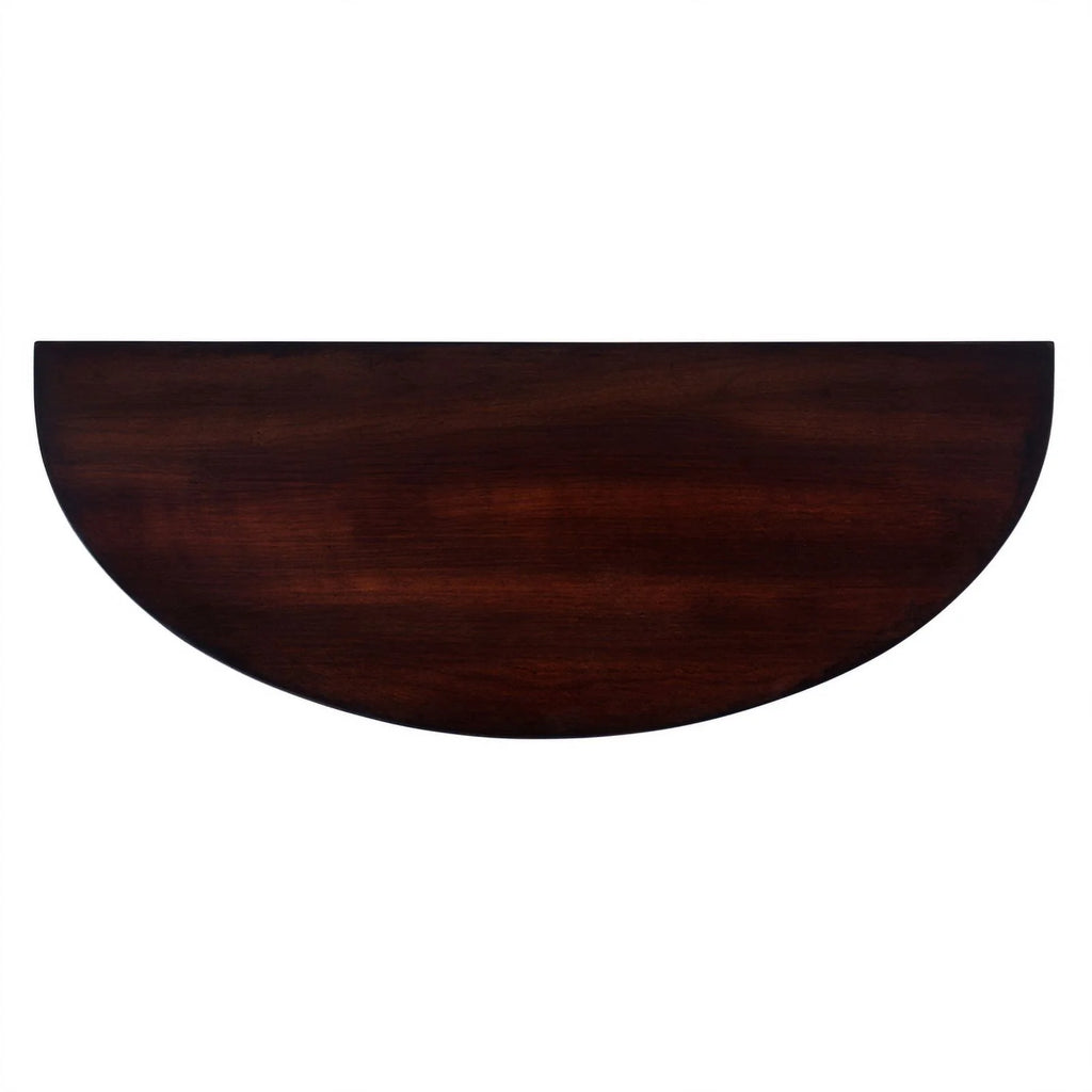 Traditional Burl Console Table U681
