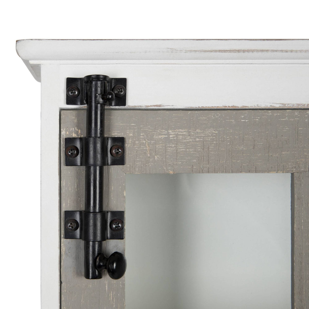 Farmhouse Wood Wall Cabinet F21419